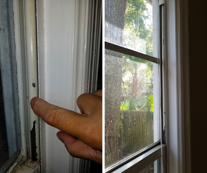 User submitted photos of a window balance.