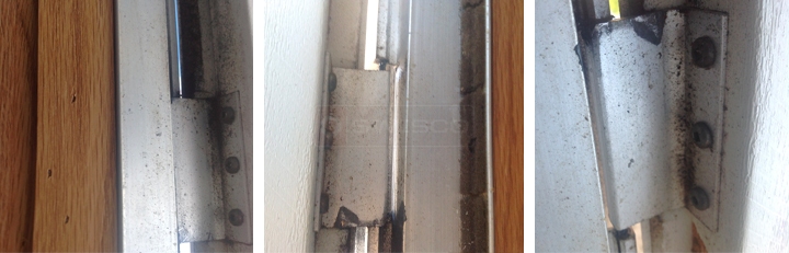 User submitted photos of a hinge.