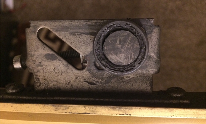 User submitted image of their closet hardware.