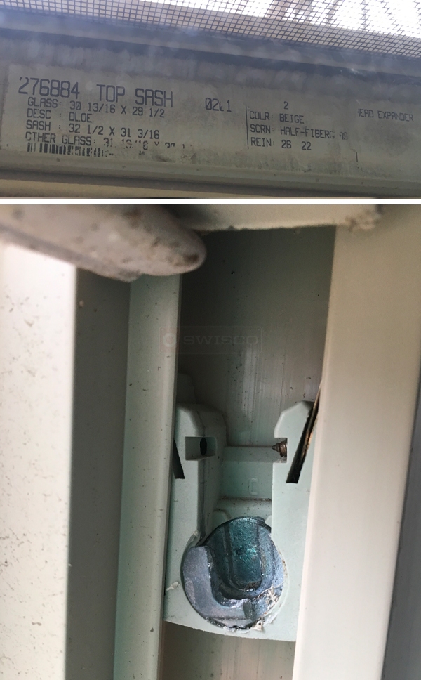 User submitted photos of a window balance.