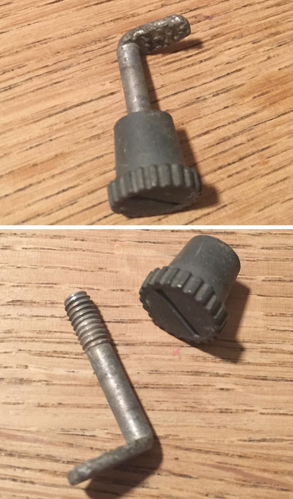 User submitted photos of window hardware.
