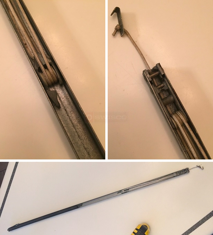 User submitted photos of a window balance.