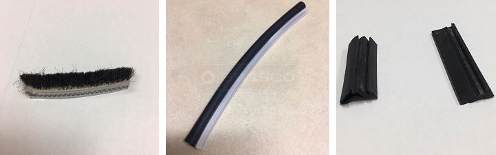 User submitted photos of weatherstripping.