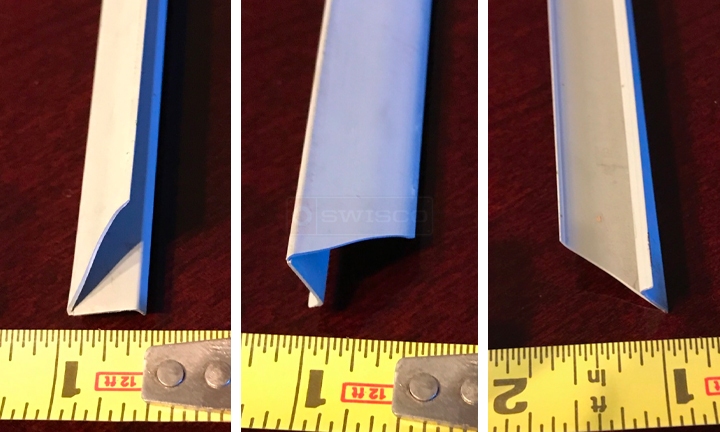 Snap on Vinyl glazing bead for Aluminum window White : SWISCO.com Vinyl Glazing Bead For Aluminum Windows