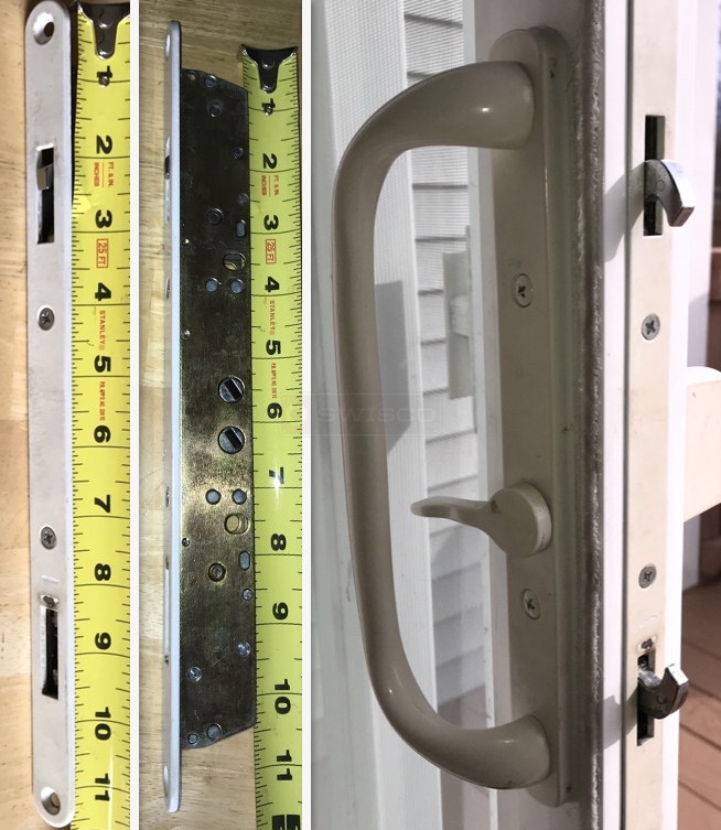 Patio door lock