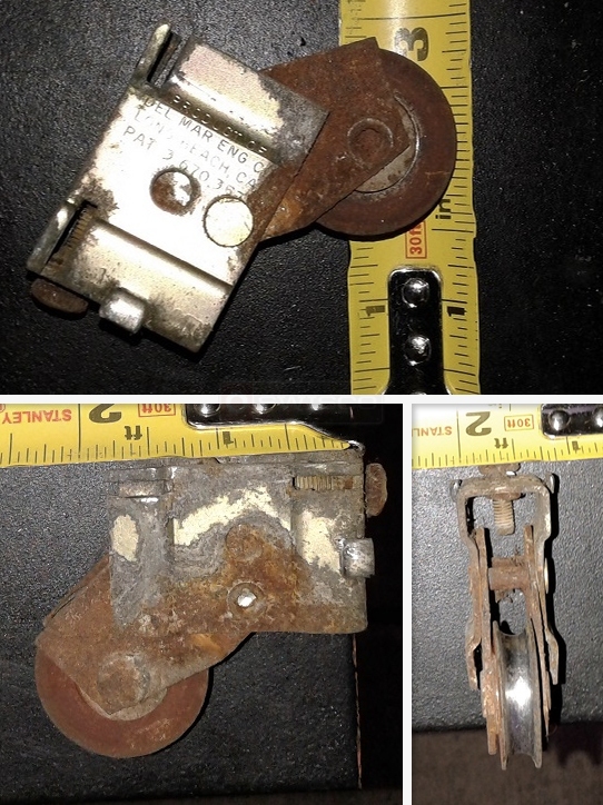 Patio door roller