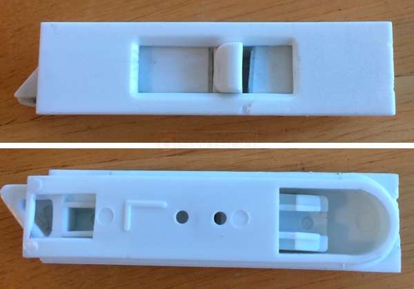 User submitted photos of a tilt latch.