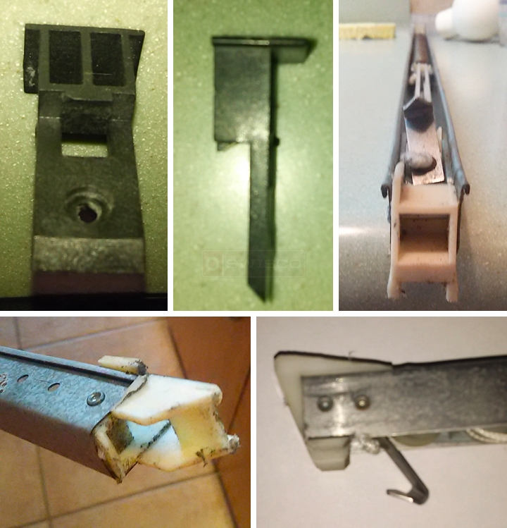 User submitted photos of window hardware.