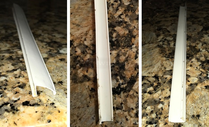 User submitted photos of a glazing bead.