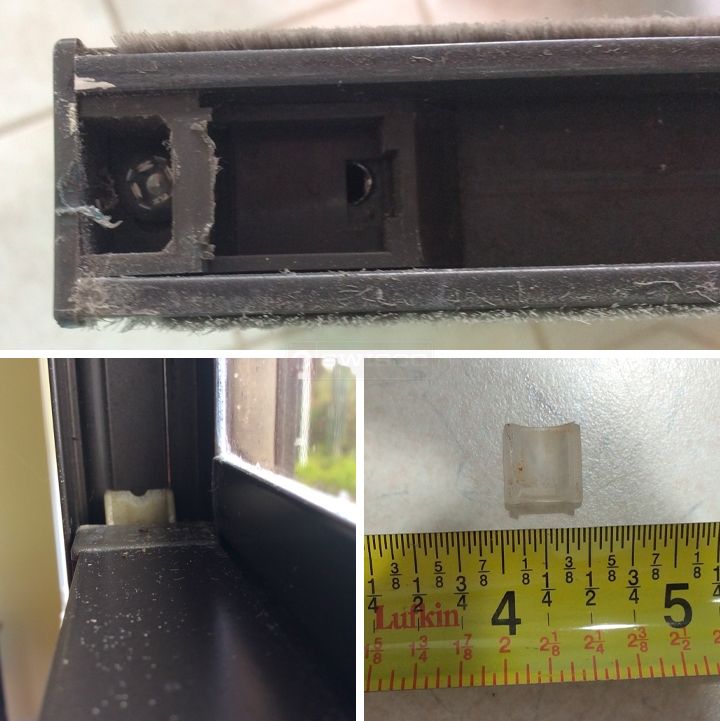 User submitted photos of window hardware.