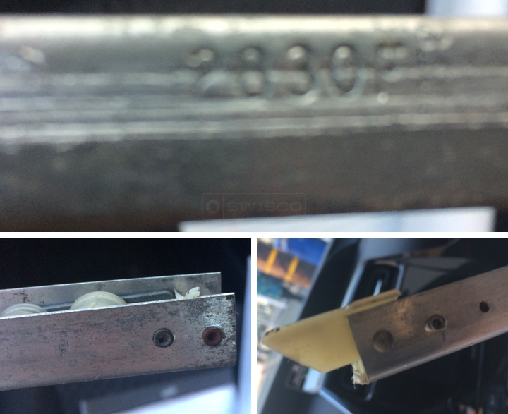 User submitted photos of a window balance.