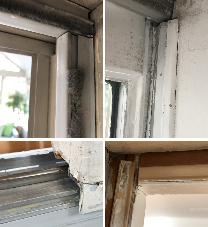 User submitted photos of window hardware.