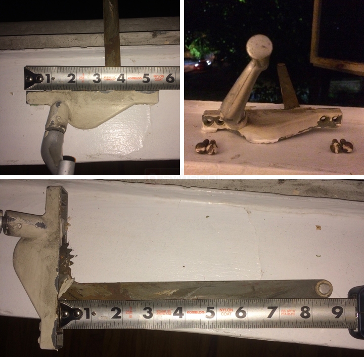 User submitted photos of a window operator.