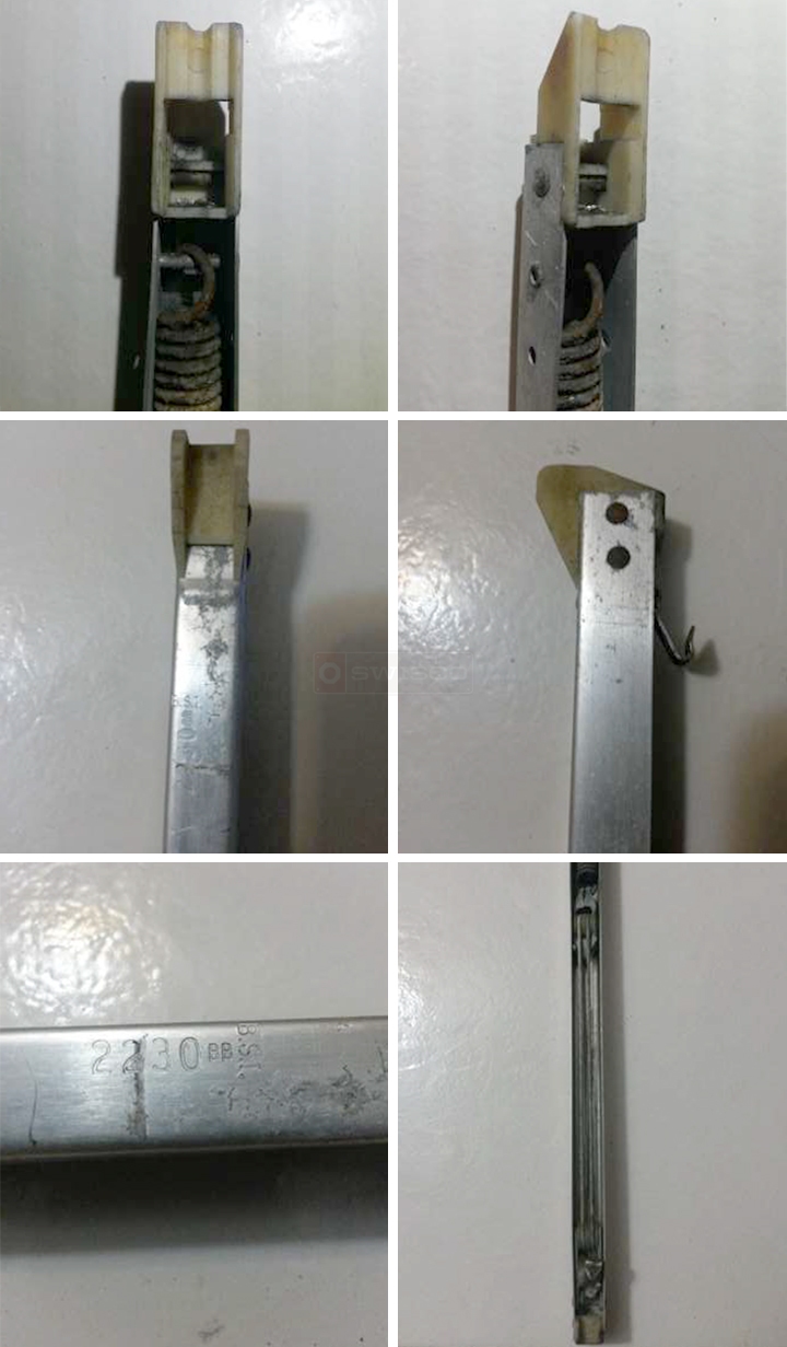User submitted photos of a window balance.
