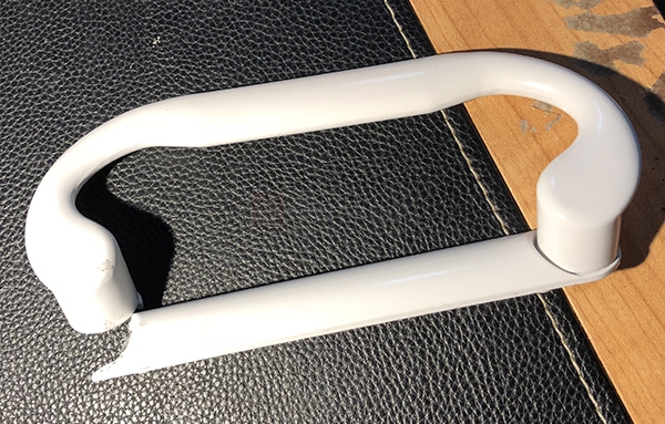 User submitted photos of patio door hardware.