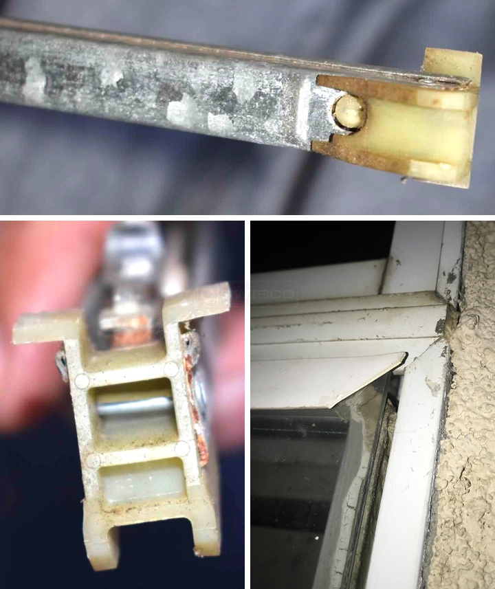 User submitted photos of a window balance.