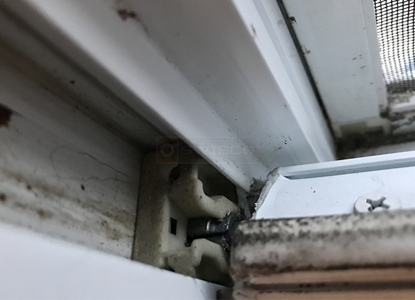 User submitted photos of window hardware.