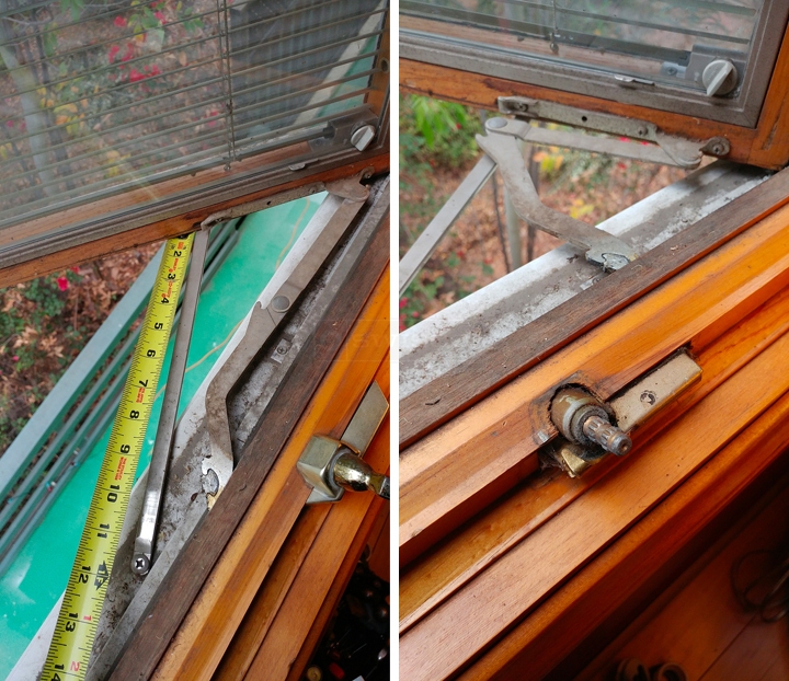 User submitted photos of a window operator.