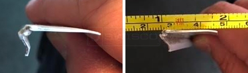 User submitted photos of a glazing bead.