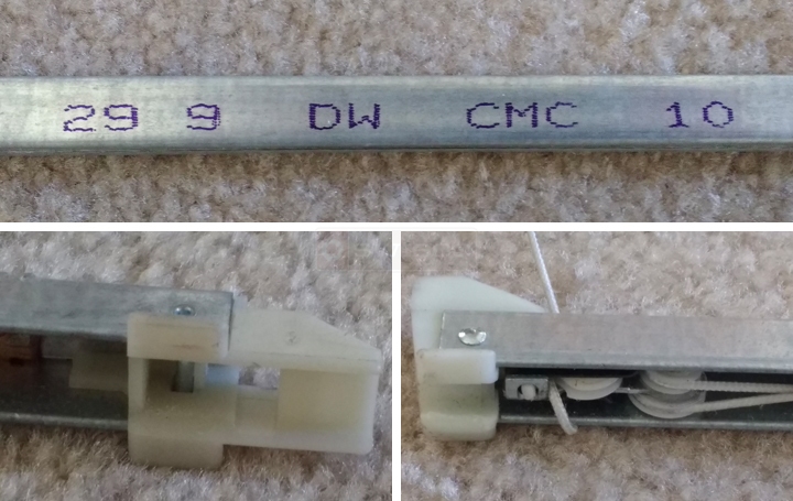 User submitted photos of a window balance.