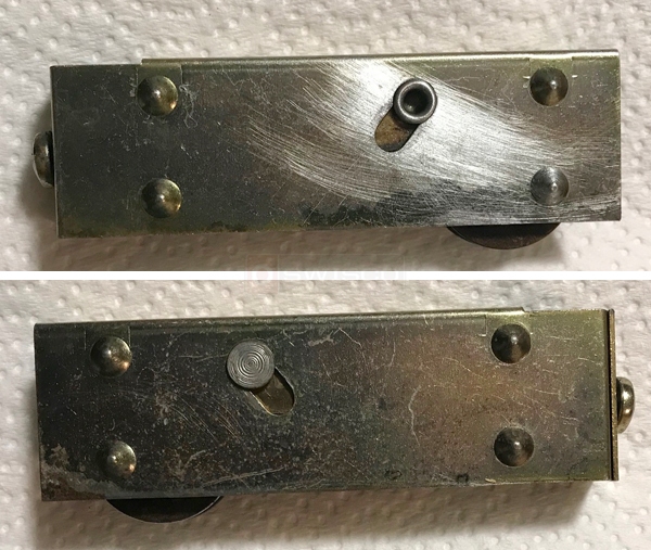 Double roller for sliding glass door