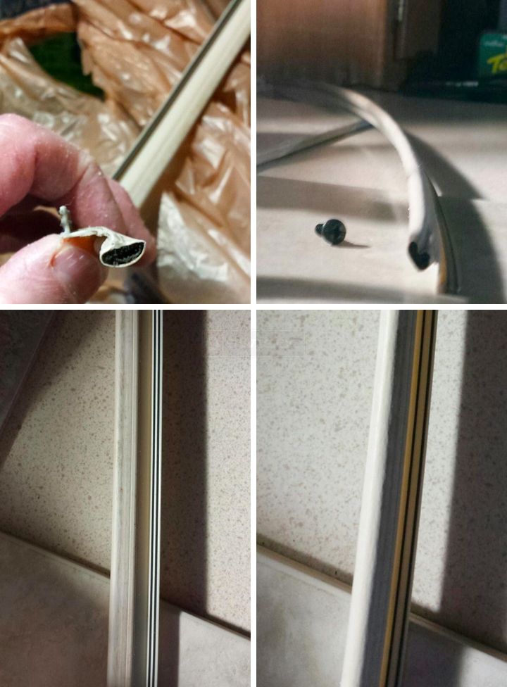 User submitted photos of bubble seal.