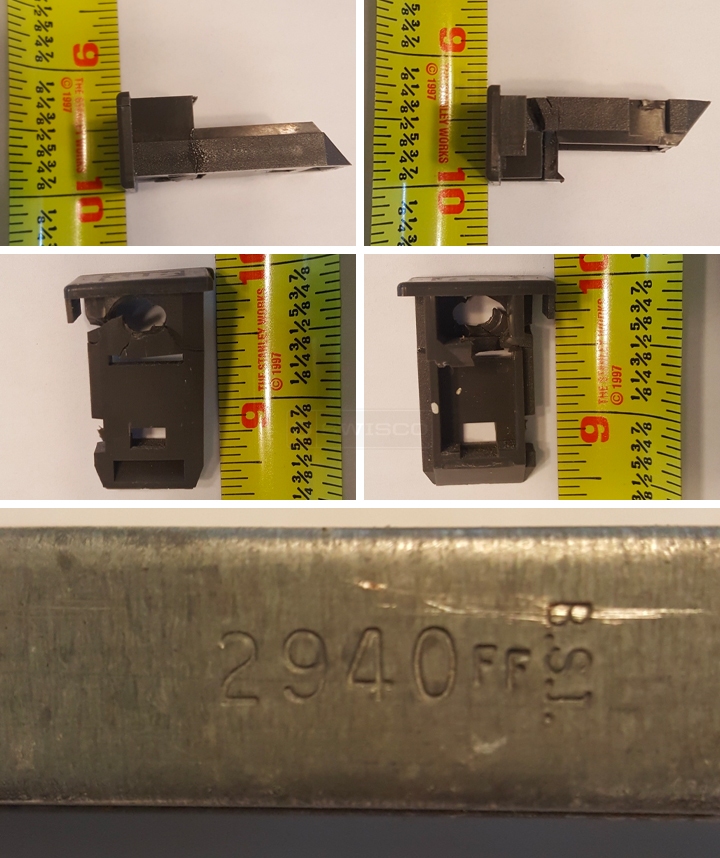 User submitted photos of window hardware.