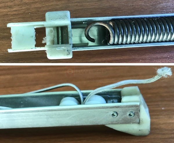 User submitted photos of a window balance.