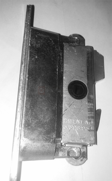 Patio door latch