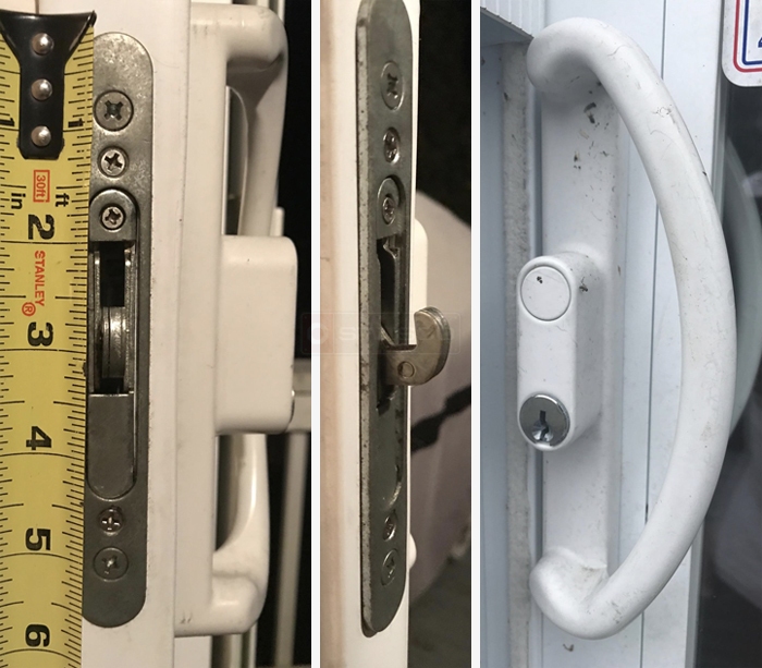 Patio door handle