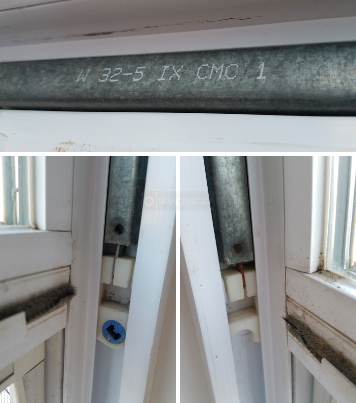 User submitted photos of a window balance.