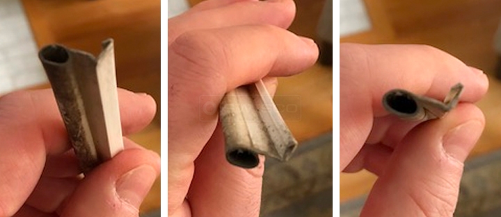 User submitted photos of bubble seal.