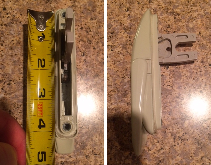 User submitted photos of a casement window.