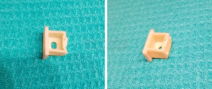 User submitted photos of a top sash guide.