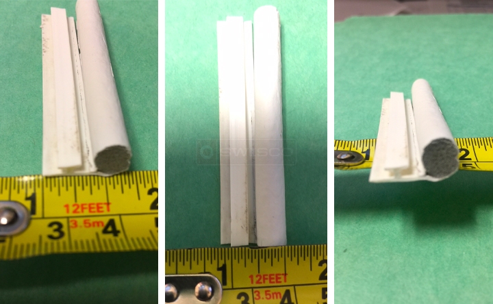 User submitted photos of weather seal.