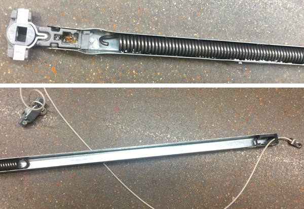 User submitted photos of a window balance.
