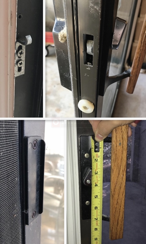 Screen door parts