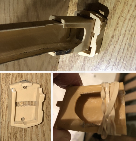 Kitchen drawer stop
