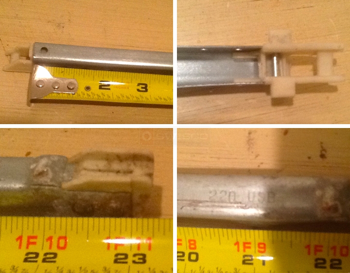 User submitted photos of a window balance.
