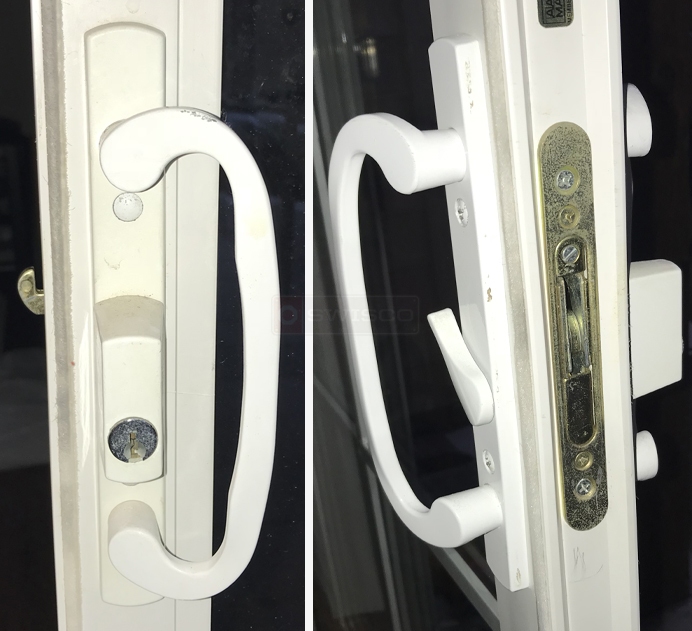 Patio door handle