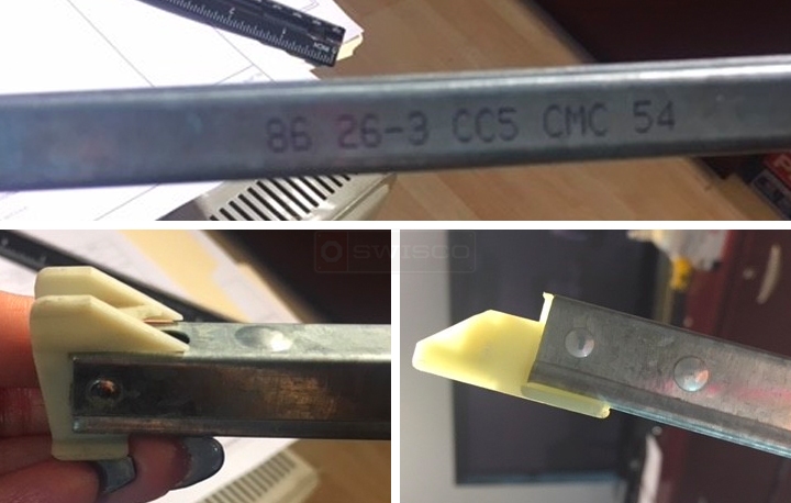 User submitted photos of a window balance.