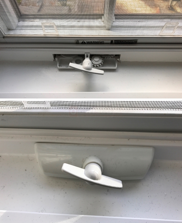 User submitted photos of a window operator.