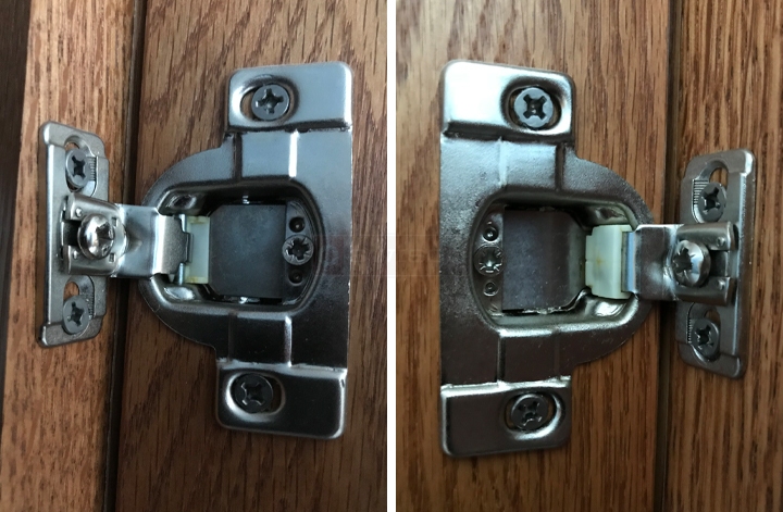 User submitted photos of cabinet hardware.