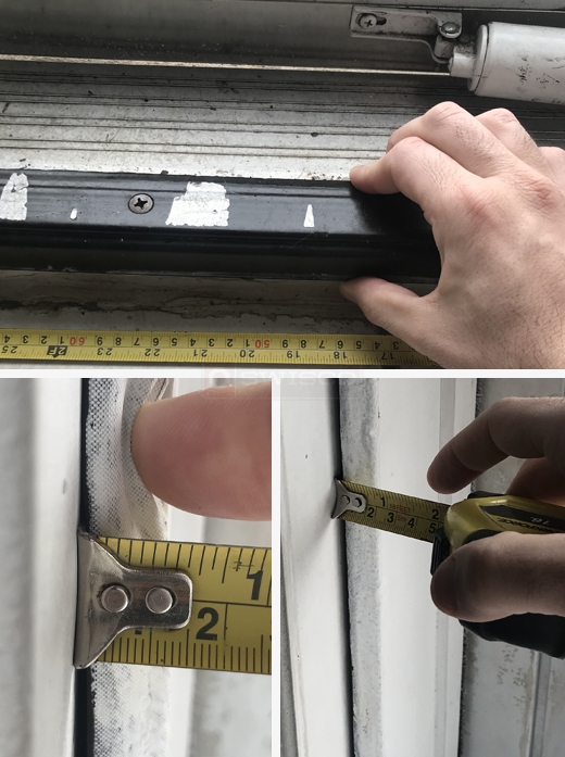 Entry door weatherstripping