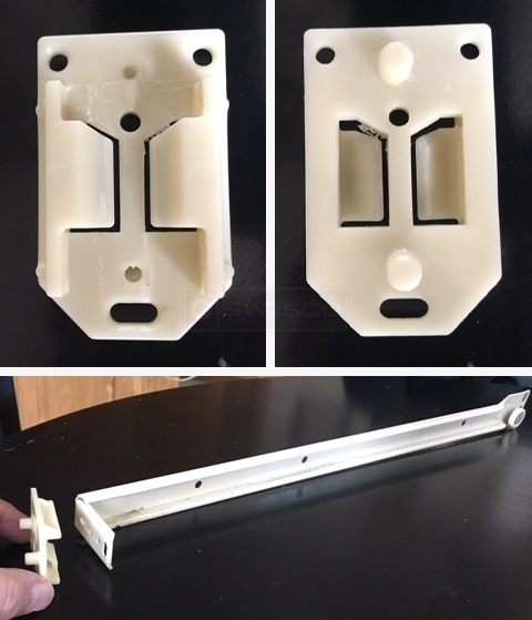 Drawer Side Glider With Rear Mount Guide Swisco Com