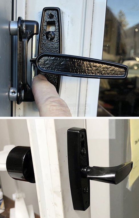 Screen door handle