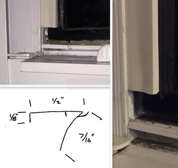 Snap-in vinyl glazing