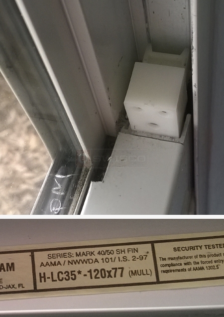 Non tilt window channel