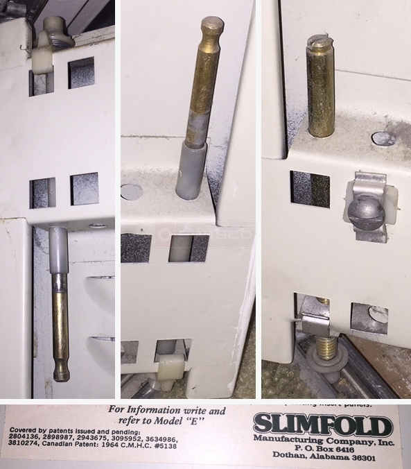 Bifold door pivots