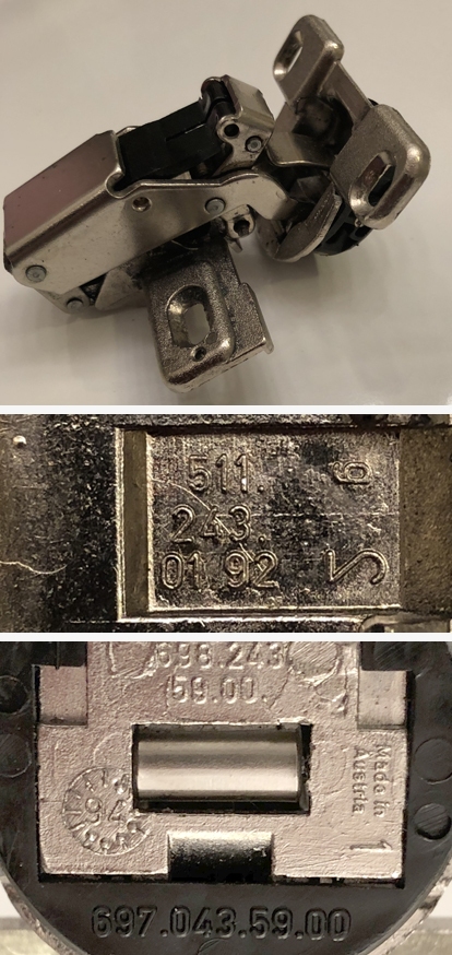 Cabinet hinge